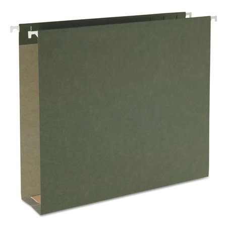 Smead Hanging File Folder, BoxBottom, Green, PK25 65090